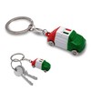Leddy Living Bag Charm 500 3D with Key Ring, Italian
