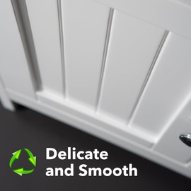 VANIRROR Bathroom Floor Cabinet，Laundry Room Cabinets，22 x 35 Inch Kitchen Storage Cabinet，Bathroom Cabinets Freestanding Cupboard，Floor Cabinet for Bathroom, Living Room, Hallway, White