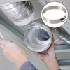 4 inch Hose Clip Clamps Adjustable Large Size Stainless Steel