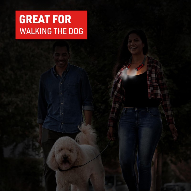 EZRED ANYWEAR Rechargeable Neck Light for Hands-Free Lighting - NK15,