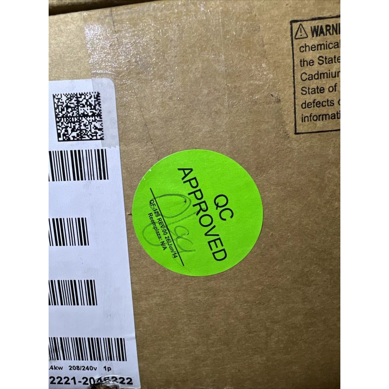TUTCO Electric Heater, FC-0501N05LC, 81-20435-01, 208/240V, 3.3/4.4kW, 1P, 16A