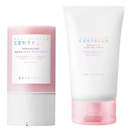 Skin1004 Madagascar Poremizing Clay Mask + Light Gel Cream