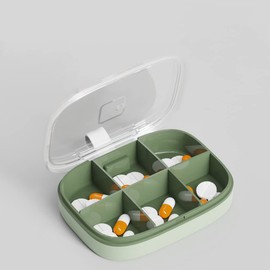 Organizer Portable Daily Cases for Holding Pills Compartments Travel Dispenser Holder Container