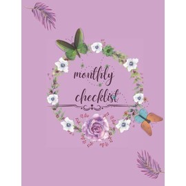 monthly perfect planner notebook: bill planner organizer and household expense tracker with 100 pages 8.5x11 dimension