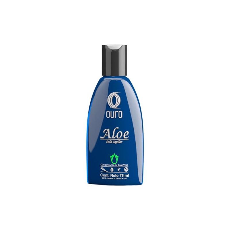 Ouro Seda Capilar de Aloe Libre de Aceites Minerales 75