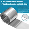 Hicarer 8" x 50ft Galvanized Sheet Steel Metal Flashing Roll
