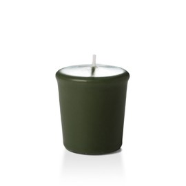 yummi 15hr Unscented Olive Votive Candles -9 per Pack