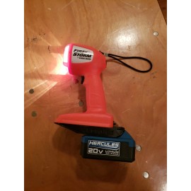Hercules 20V battery to older Black and Decker tool - adapter , 3d printed