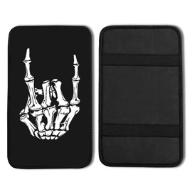 Skeleton Hand Vehicle Center Console Armrest Cover Pad Soft Console Cushion