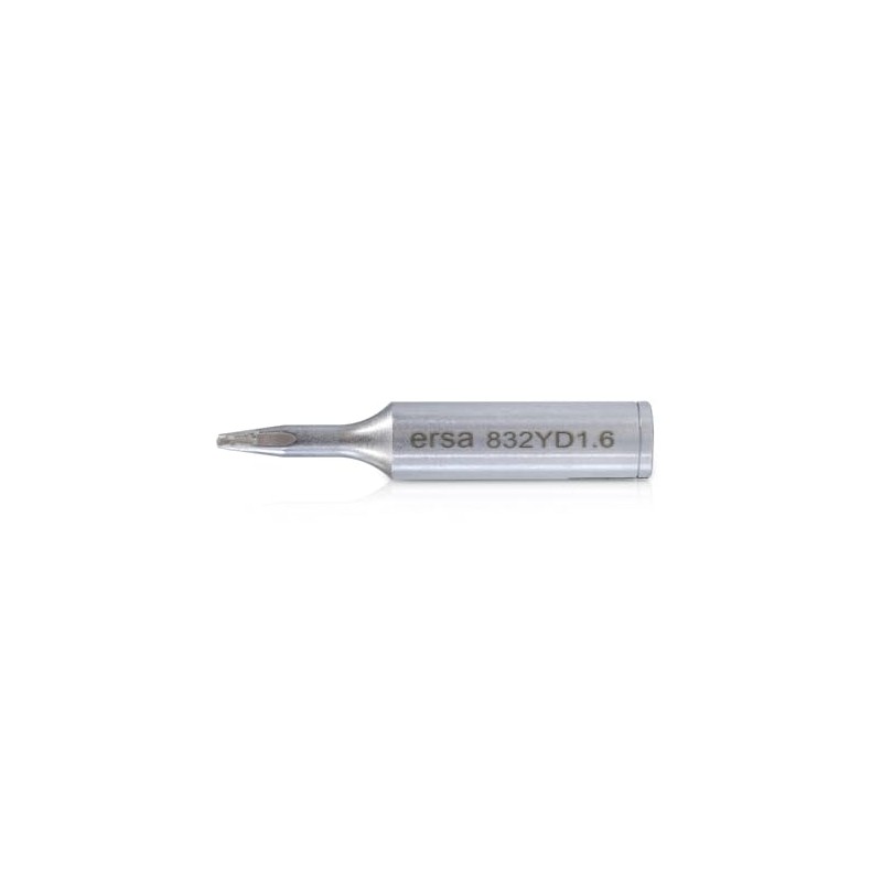 Ersa Ersadur 0832YD Long-Life Soldering Tip Straight Chisel-Shaped 1.6 mm