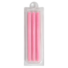 Bigman BEC-P3 Erasable Water Based Soft Chalk, 0.2 inches (5 mm), Pink Refill, Pack of 3