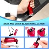 agnirame Windshield Removal Tools,Universal Car Windscreen Quick Release Cold Knife