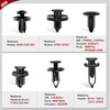Nilight 400PCS Car Retainer Clips 6mm 7mm 8mm 9mm 10mm