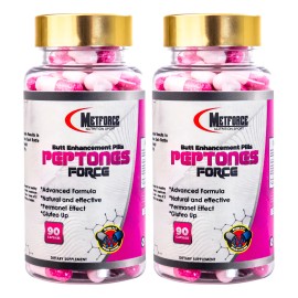 Kit Suplemento Peptonas Crecimiento Muscular Glúteo 2 Pzs