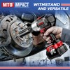 MTO 1/2" Drive 21mm Deep Impact Socket, 6-Point Metric Socket