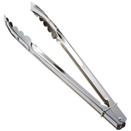 Good Cook Classic 12-Inch Tongs Kitchen Essentials, Silver