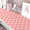 YENHOME 17.7"X276" Self Adhesive Checkered Wallpaper Peel and Stick Countertops