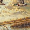 Sanzugh Rustic Hunting Duck Shower Curtain, Camo Wildlife Ducks Camouflage