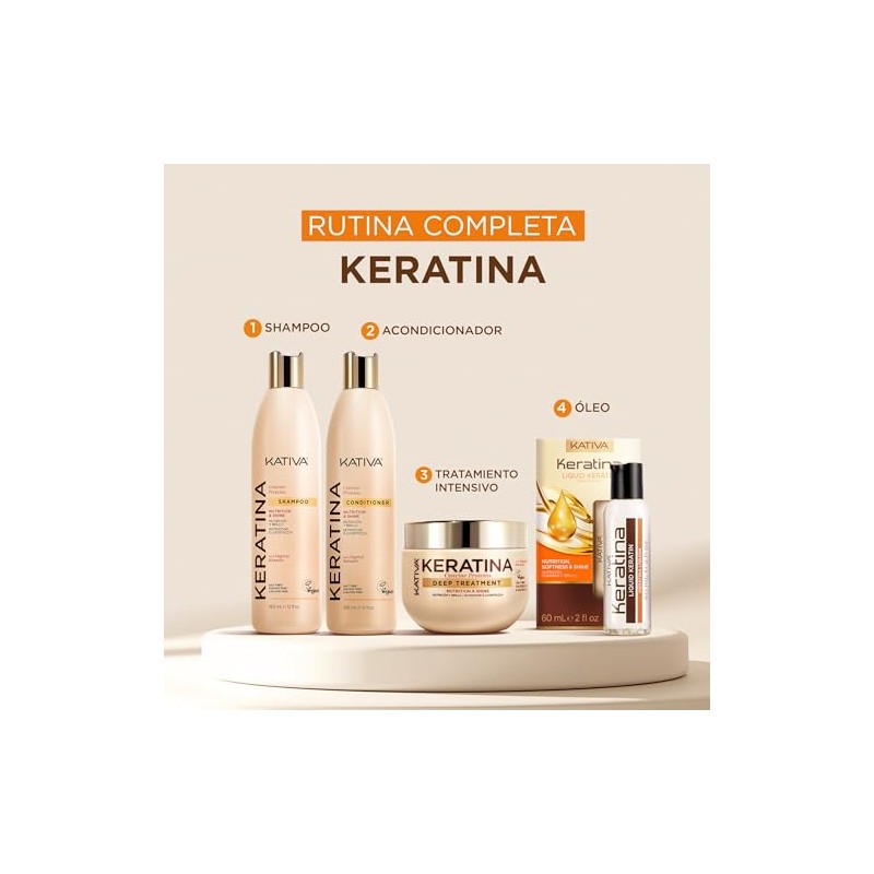 KATIVA Fativa Keratina Líquida 60Ml