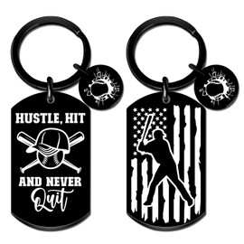 MigPio Baseball Gifts for Boys 12-14 Baseball Themed Gifts Baseballs Senior Night gift Inspirational Keychain for Player Unique Baseballs Accessories for Players Cool Baseballss Themed Gift