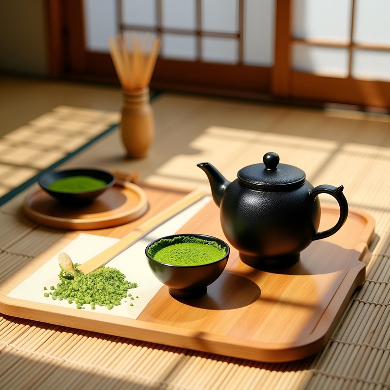 18cm Japanese Tea Scoop - Handmade Bamboo Matcha Spoon for