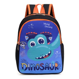 CHERUBIC Kids Toddler Cute Backpack Little Cartoon Travel Lightweight Bag Daypack For 3 Girls Boys (Dinosaur Blue)