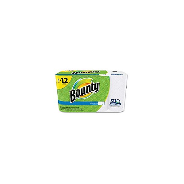 Bounty Select-A-Size Paper Towels, White, Giant Roll, 8 Rolls (Pack of 1)
