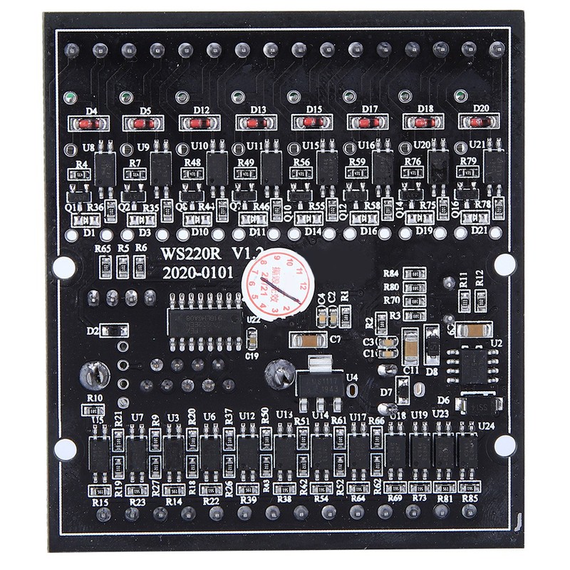 PLC Industrial Control Board FX1N/2N‑6MR/T/10/14/20MR/T WS2N‑20MT‑232‑S(C)