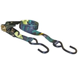 Erickson 01419 Camouflage 1" x 10' Ratcheting Tie-Down Strap, 900 lb Load Capacity, (Pack of 4)