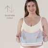 Bravado Women's Clip and Pump Maternity Bra, Grey Hellgrau Meliert),