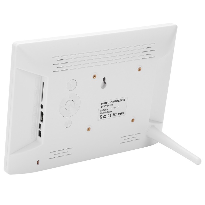 10in HD Digital Photo Frame 1024x600 Resolution Support MP3/MP4/Image Playback