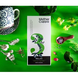 Mother Cuppa Relax Blend Herbal Tea for Women Blend 3, 14 Bags