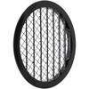 Vent Systems 8" Inch Soffit Vent Cover - Black Round