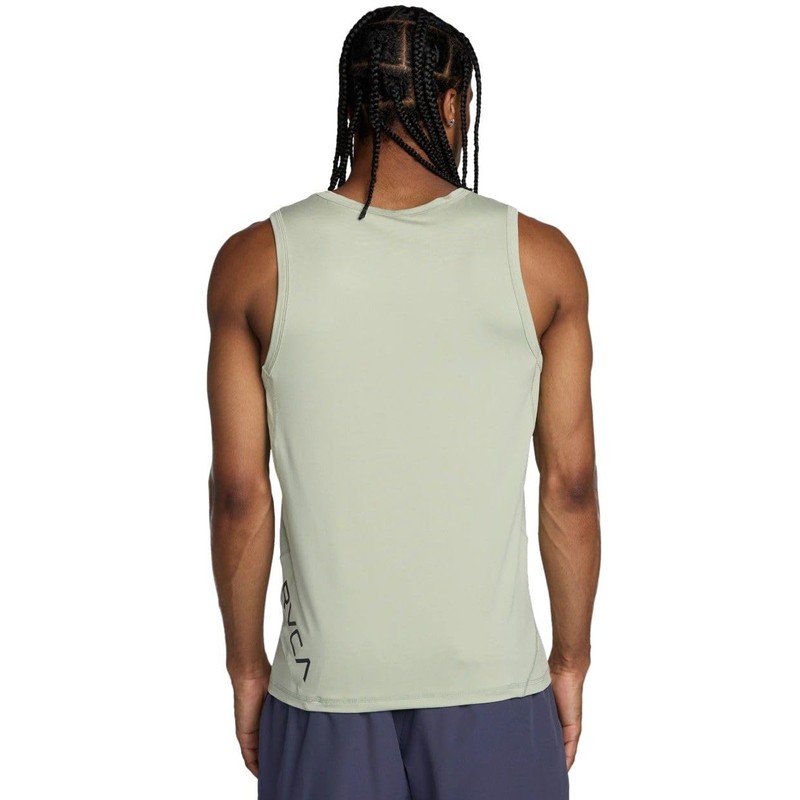RVCA Sport Men's Performance 4-Way Stretch Vent Tank Top (US,