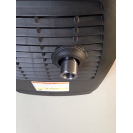 GenExhaust compatible with Honda EU2200i/EU2000i/EU1000i Generator 1" steel exhaust extension 10 inch length.