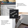 goldenwarm Cupboard, Drawer, Door Handle, Stainless Steel Bar Handle, LS201BSS64,