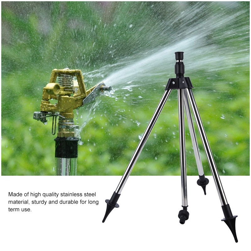 G1/2" Adjustable Tripod Holder for Garden Watering Irrigation Sprinkler
