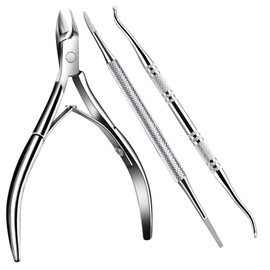 Ingrown Toenail Tools Kit, Ingrown Toenail Clippers, Ingrown Toenail File and Lifters, Teenitor Professional Nail Treatment Pedicure Tool, Under Nail Cleaner Tools