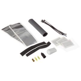 nVent 217793-000 RAYCHEM EasyHeat WinterGard Splice and Tee Kit with End Seal, Standard, Black