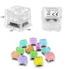 Nonley Light Up Ice Cubes, 24 Pack Multi Color Led