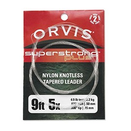 Orvis Superstrong Plus Fly Fishing Leaders 2PK, 4X, Length: 12