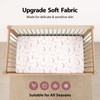 Unnivoll Cot Sheets 120 x 60 cm Fitted Super Soft