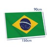 Brazil Flag,Big 3x5 FT Brazilian Flag,36x60 Inch Large Digitial Double-Printed