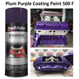 By Dupli-Color 6Pk Plum Purple Paint Engine Enamel Coating High Heat Crack Rotor Caliper Cerami