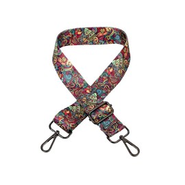 Adjustable Shoulder Strap 3.8 cm Wide Bag Strap Colourful Handbags Shoulder Strap Shoulder Strap Stripes 80-140 cm Shoulder Strap Compatible with Cars for Women Bags DIY Accessories