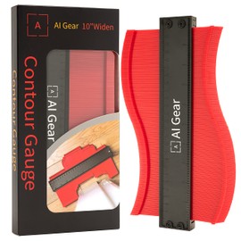 AI Gear AI Gear Konturenlehre Duplikator 25,4 cm breites Profilwerkzeug pr?zises Messen unregelm??iger Formen fr Laminat, Holz, Fliesen und Fu?b?den