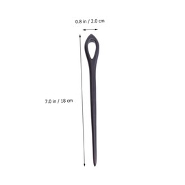 TOVINANNA Vintage Ebony Hair Stick Classic Chinese Hairpin for Women Girls Fashion Accessory Traditional Beauty