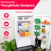 FRIGIDAIRE EFR331-WHITE 3.2 Cu ft Eraser Board Mini Compact Dorm
