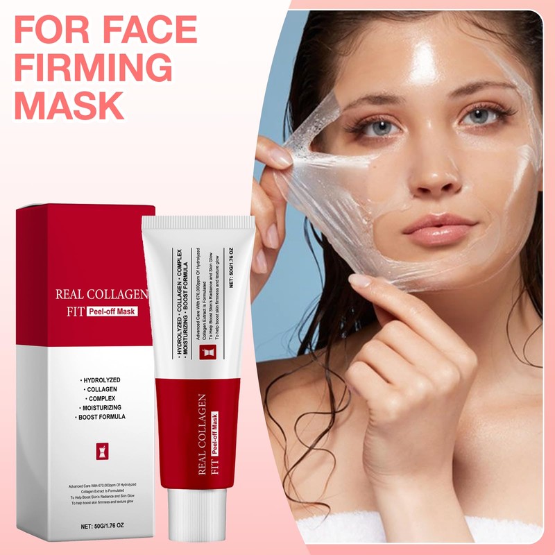 YANINEE Collagen Peel Off Mask Face Overnight Collagen Wrapping Mask