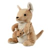 Warmies® Warming Cushion, Stuffed Toy, 'Kangaroo', Millet, 700 g, 40